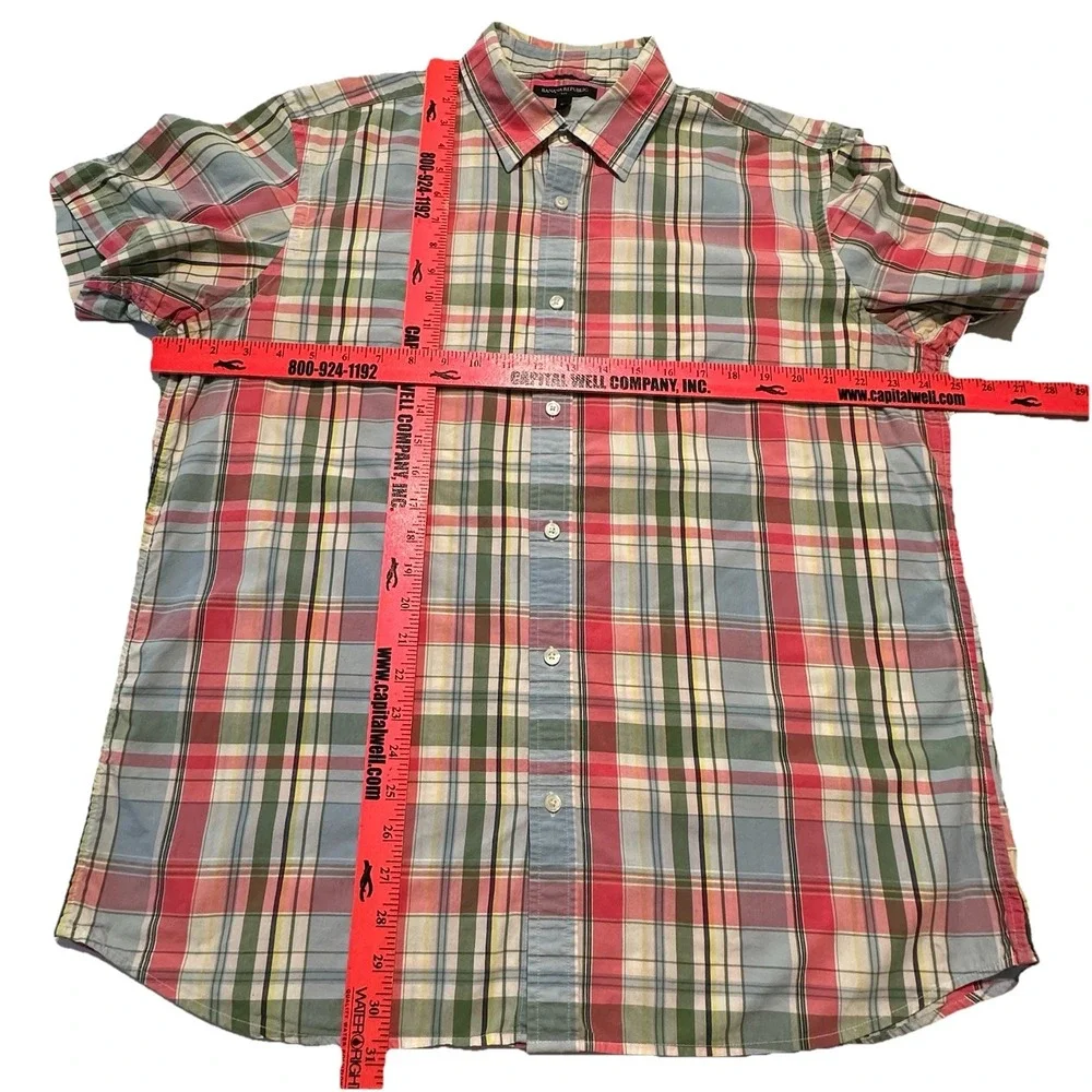 Banana Republic Shirt Mens Extra Large Bring Colorful Cotton Casual‎ Beach